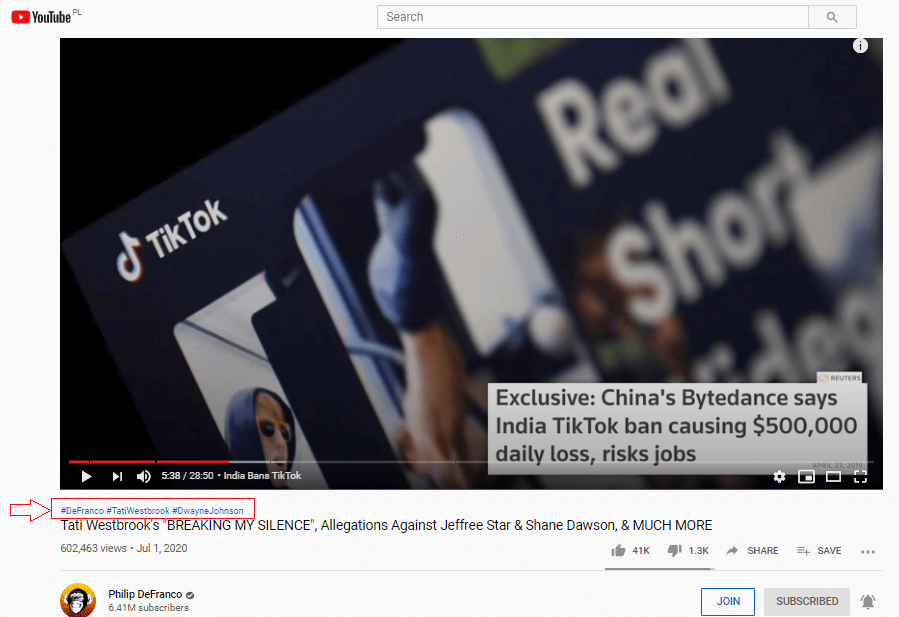 4 Effective Tips for Writing a Killer Video Description - hashtags