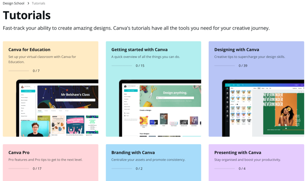 Canva Tutorials