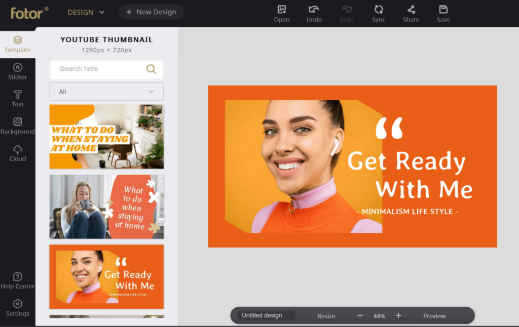 Fotor Thumbnail Maker_templates