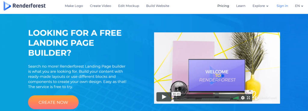 renderforest-video-landing-page-maker